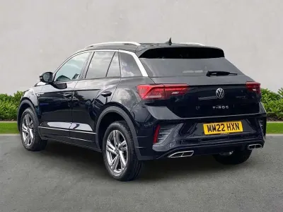 Used VW T-Roc R-line 150 HP (110 kW) 2022 Black SUV