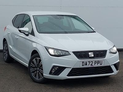 Used Seat Ibiza SE 95 HP (69 kW) 2023 White Hatchback