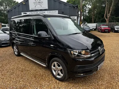 Used VW T6 Highline 2016 Black Van