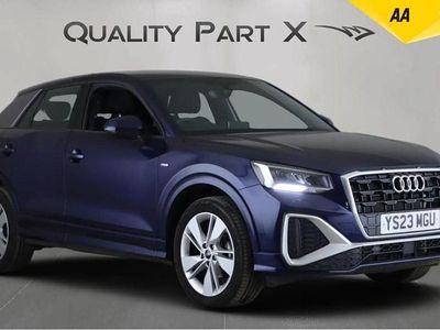 Used Audi Q2 S-Line 150 HP (110 kW) 2023 Blue SUV
