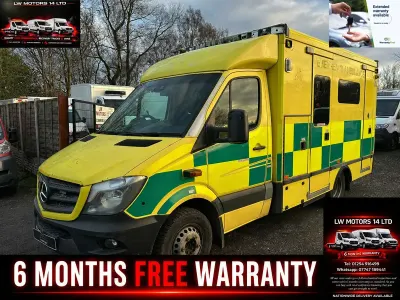 Used Mercedes Sprinter 188 HP (138 kW) 2016 Yellow Van