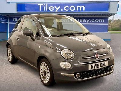 Used Fiat 500 Lounge 69 HP (50 kW) 2018 Grey Hatchback
