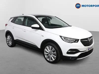 Used Vauxhall Grandland X Elite 131 HP (96 kW) 2020 White SUV