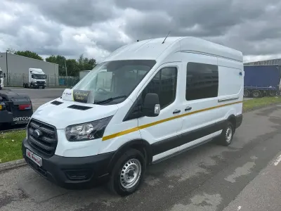 Used Ford Transit 130 HP (95 kW) 2018 White Van