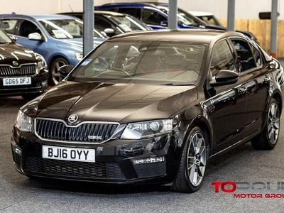 Used Skoda Octavia vRS 184 HP (135 kW) 2016 Black Hatchback