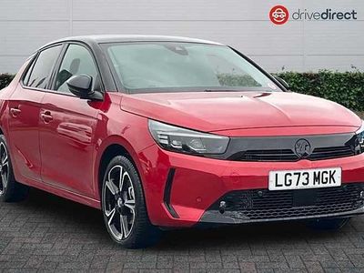 Used Vauxhall Corsa Ultimate 131 HP (96 kW) 2023 Red Hatchback