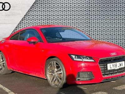 Red Used 2018 Audi TT S-Line | £16,745 (Fair price)