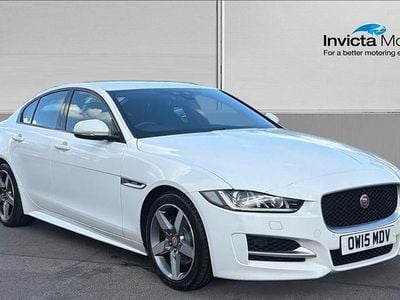 Used Jaguar XE R-Sport 180 HP (132 kW) 2015 Fuji white Sedan