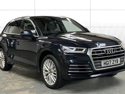 Used Audi Q5 S-Line 190 HP (139 kW) 2017 Blue SUV
