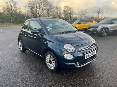 Used Fiat 500C S 70 HP (51 kW) 2023 Blue Cabriolet