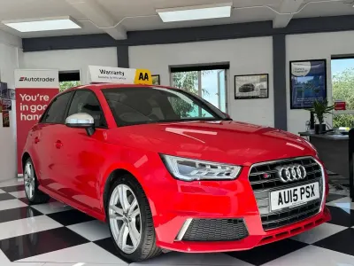 Used Audi S1 Sportback Comfort 231 HP (169 kW) 2015 Red Hatchback