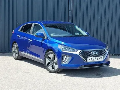 Used Hyundai Ioniq Premium SE 141 HP (103 kW) 2022 Blue Hatchback