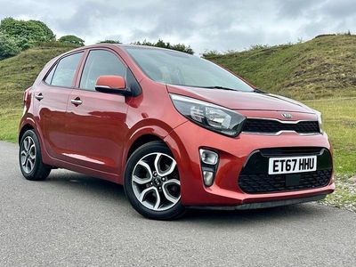 Used Kia Picanto 83 HP (61 kW) 2018 Orange Hatchback