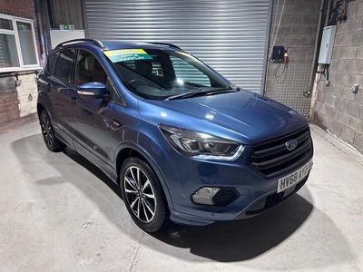 Used Ford Kuga ST-Line 150 HP (110 kW) 2018 Blue SUV