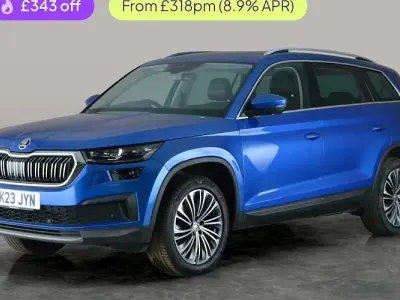 Used Skoda Kodiaq SE L Executive 150 HP (110 kW) 2023 Blue SUV