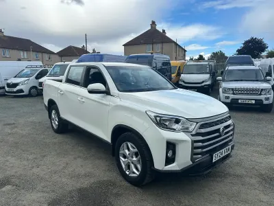Used KGM Musso 202 HP (148 kW) 2024 White Pickup