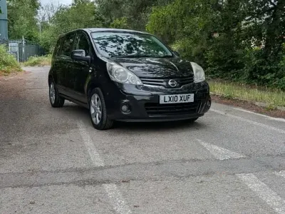 Used Nissan Note N-TEC 88 HP (64 kW) 2010 Black Hatchback