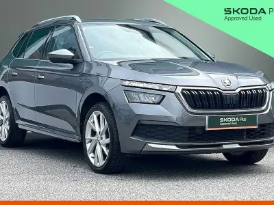 Used Skoda Kamiq SE L Executive 147 HP (108 kW) 2023 Graphite grey metallic SUV
