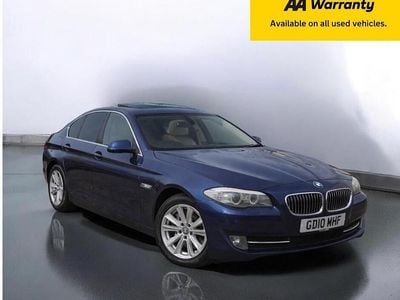 Used BMW 525 2010 Blue Sedan