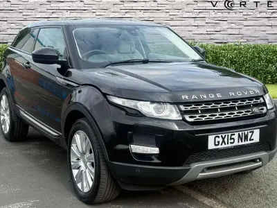 Used Land Rover Range Rover evoque Pure 150 HP (110 kW) 2015 Black Coupe