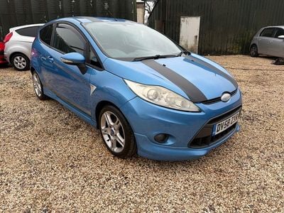 Used Ford Fiesta Zetec 2008 Blue Hatchback