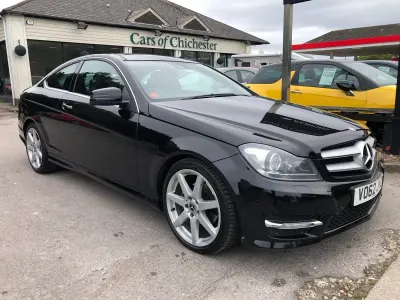 Used Mercedes C180 AMG 2012 Black Coupe
