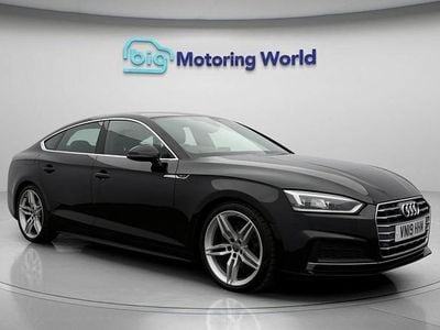 Black Used 2019 Audi A5 Sportback S-Line Hatchback | £15,600 (Good price)