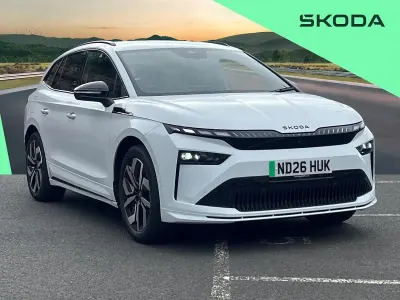 Used Skoda Enyaq iV SportLine 210 kW (286 HP) 2026 White SUV
