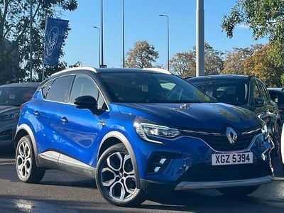 Blue/black Used 2022 Renault Captur SE SUV | £11,799 (Fair price)