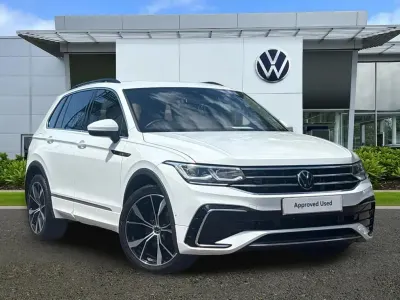 Used VW Tiguan R-line Edition 150 HP (110 kW) 2024 White SUV