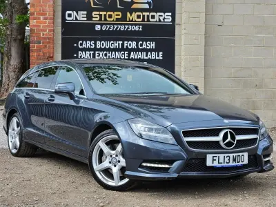 Usado Mercedes CLS350 Shooting Brake AMG 2013 Cinzento Carrinha