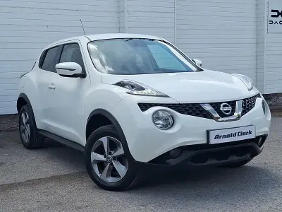 Used Nissan Juke Acenta 112 HP (82 kW) 2019 White SUV