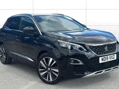 Used Peugeot 3008 GT-line 131 HP (96 kW) 2019 Black SUV