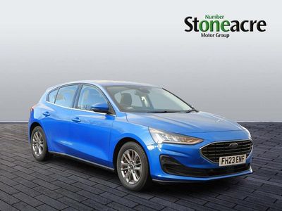Used Ford Focus Titanium 155 HP (114 kW) 2023 Blue Hatchback