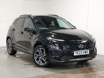 Used Hyundai Kona N Line 120 HP (88 kW) 2023 Black SUV