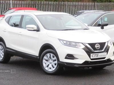 White Used 2019 Nissan Qashqai Visia SUV | £8,875 (Fair price)