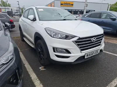 Używany Hyundai Tucson SE 132 KM (97 kW) 2018 Biały SUV