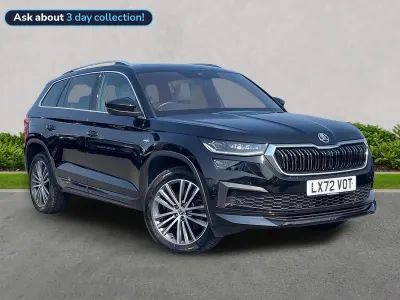 Used Skoda Kodiaq LAURIN & KLEMENT 150 HP (110 kW) 2022 Black SUV