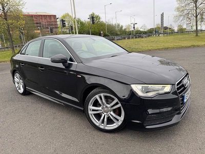 Used Audi A3 S-Line 2014 Black Sedan