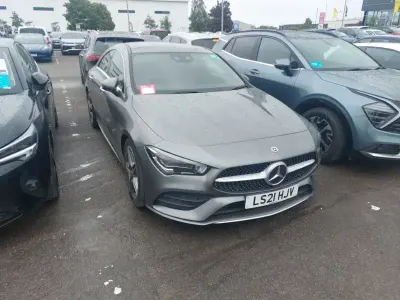 Used Mercedes CLA180 AMG Line Premium Plus 136 HP (100 kW) 2021 Grey Sedan