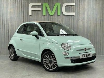 Used Fiat 500 Lounge 2016 Green Cabriolet
