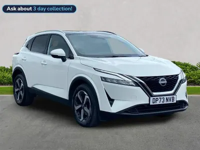 Used Nissan Qashqai N-Connecta 2023 White SUV