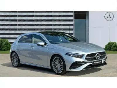 Used Mercedes A200 AMG Line Premium Plus 177 HP (130 kW) 2025 Silver Hatchback