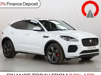Używany Jaguar E-Pace Chequered Flag 150 KM (110 kW) 2019 Biały SUV