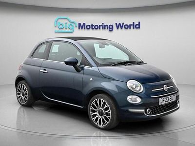 Used Fiat 500C S 70 HP (51 kW) 2023 Blue Cabriolet