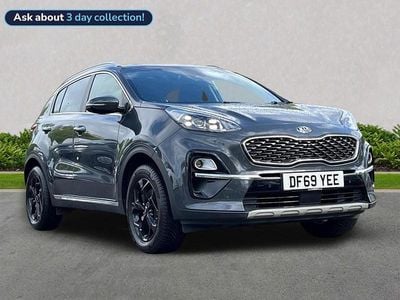 Begagnad Kia Sportage Platinum Edition 130 HK (95 kW) 2020 Grå SUV