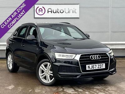Black Used 2017 Audi Q3 S-Line SUV | £13,490 (Fair price)
