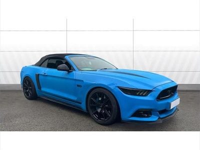 Blue Used 2018 Ford Mustang GT Convertible Cabriolet | £27,719 (Good price)