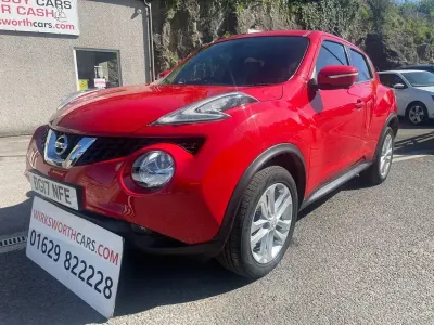 Used Nissan Juke N-Connecta 115 HP (84 kW) 2017 Red SUV