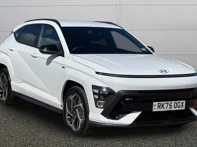 Used Hyundai Kona N Line 129 HP (94 kW) 2025 White SUV